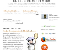 El Blog de Jordi Miró