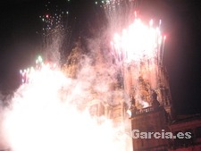 Queda de la fachada de la Catedral de Santiago de Compostela 2008